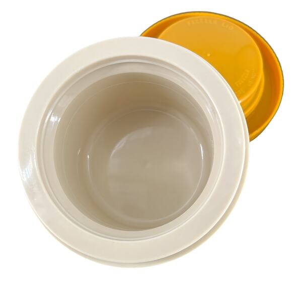 Aladdin VTG Retro Insulated Thermo Jars Freezer Lid Soup Drink Food 6oz Set of 2 - Picture 11 of 16